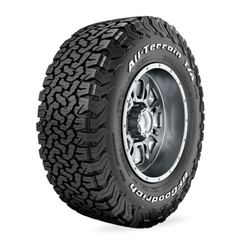 1x 12.50/R18 BFGOODRICH ALL TERRAIN T/A KO2 118R