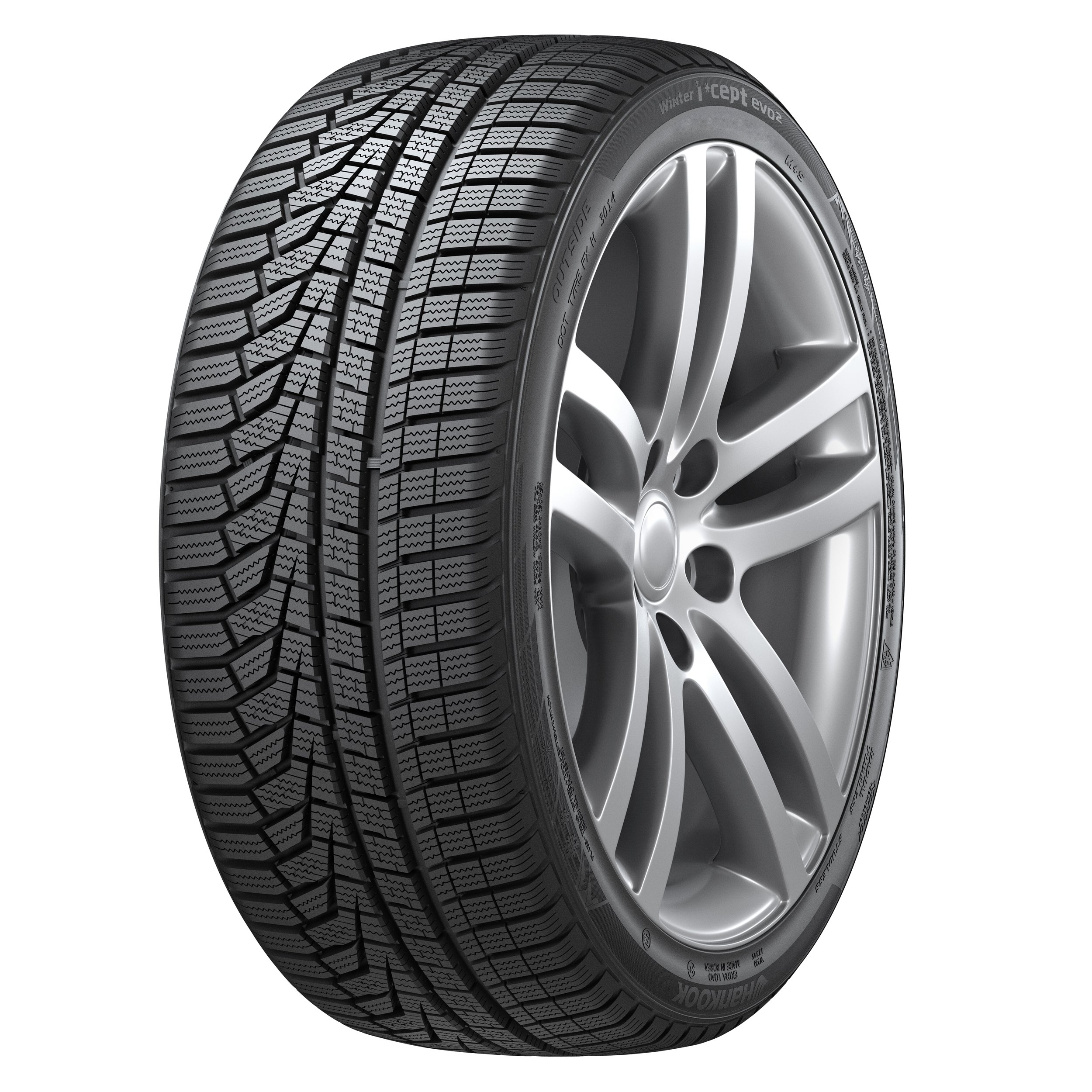 1x 205/60R17 HANKOOK WINTER I*CEPT EVO2 W320 97H