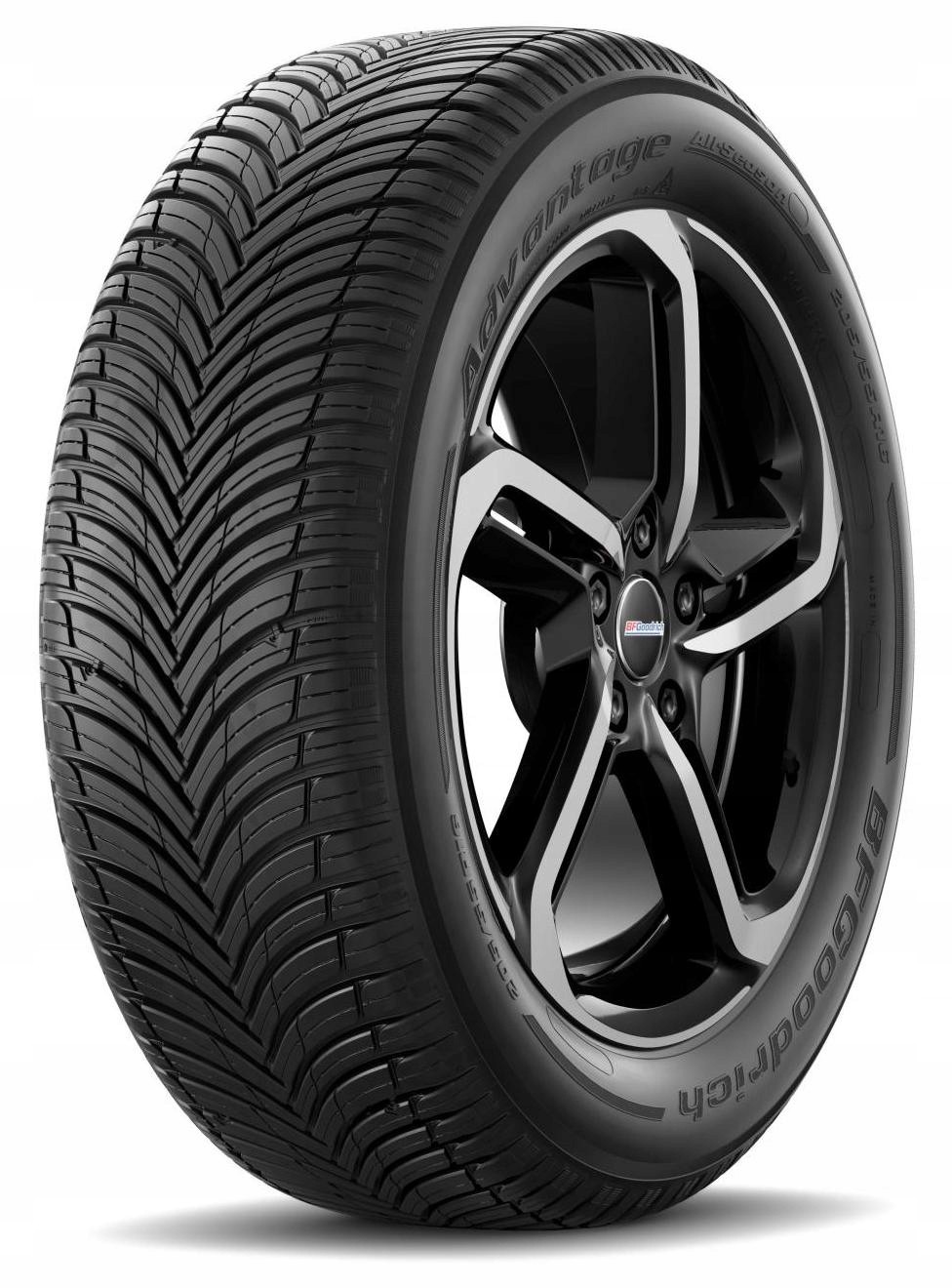 1x 215/55R17 BFGOODRICH ADVANTAGE ALL-SEASON 98 V