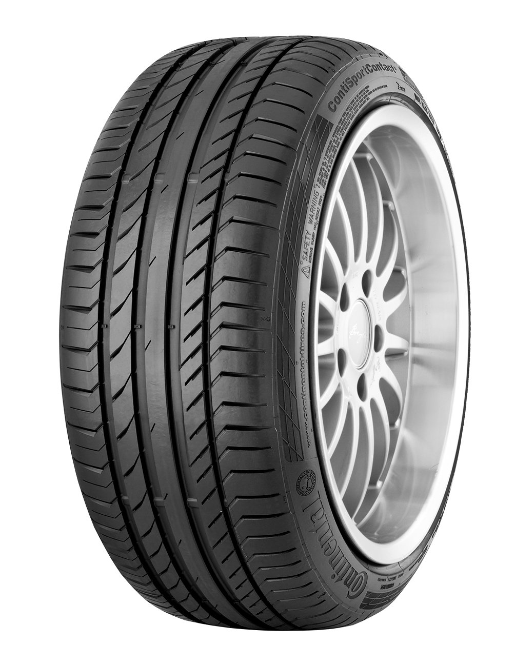 1x 245/45R18 CONTINENTAL CONTISPORTCONTACT 5 96Y
