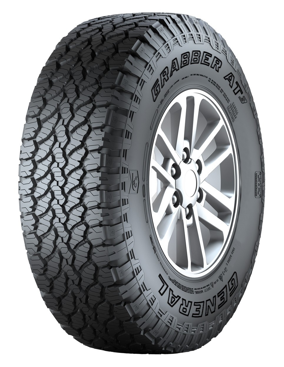 1x pneumatika 205R16C GENERAL GRABBER AT3 110/108S