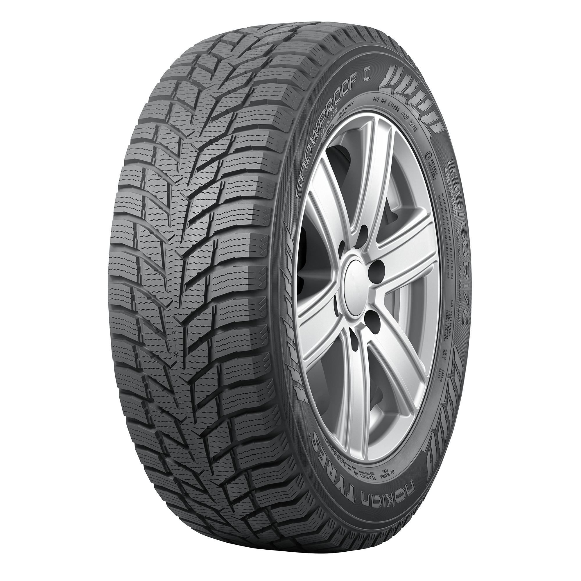 1x pneumatika 215/70R15C NOKIAN SNOWPROOF C 109/107 R