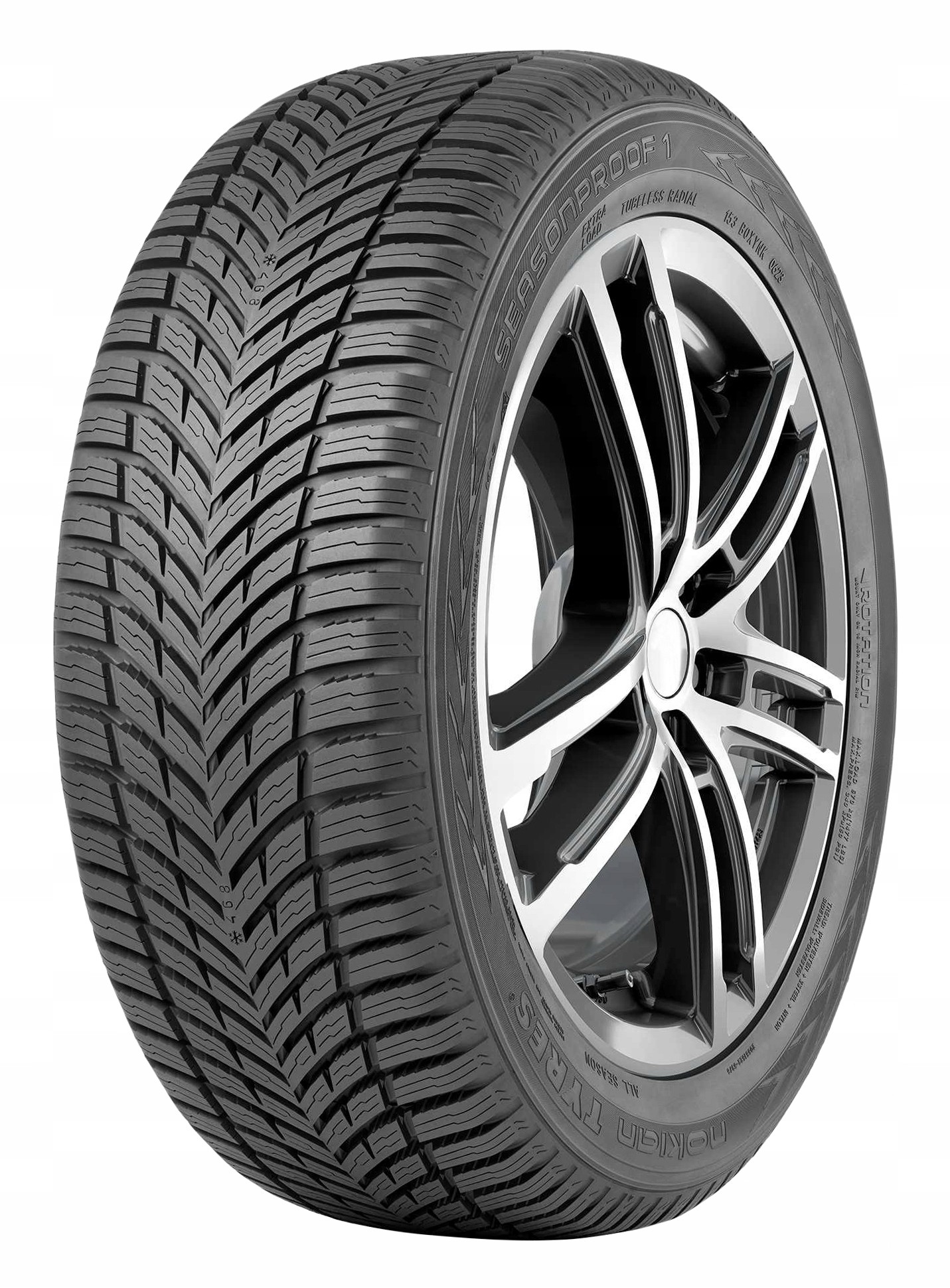 1x pneumatika 225/45R17 NOKIAN SEASONPROOF 1 94 V