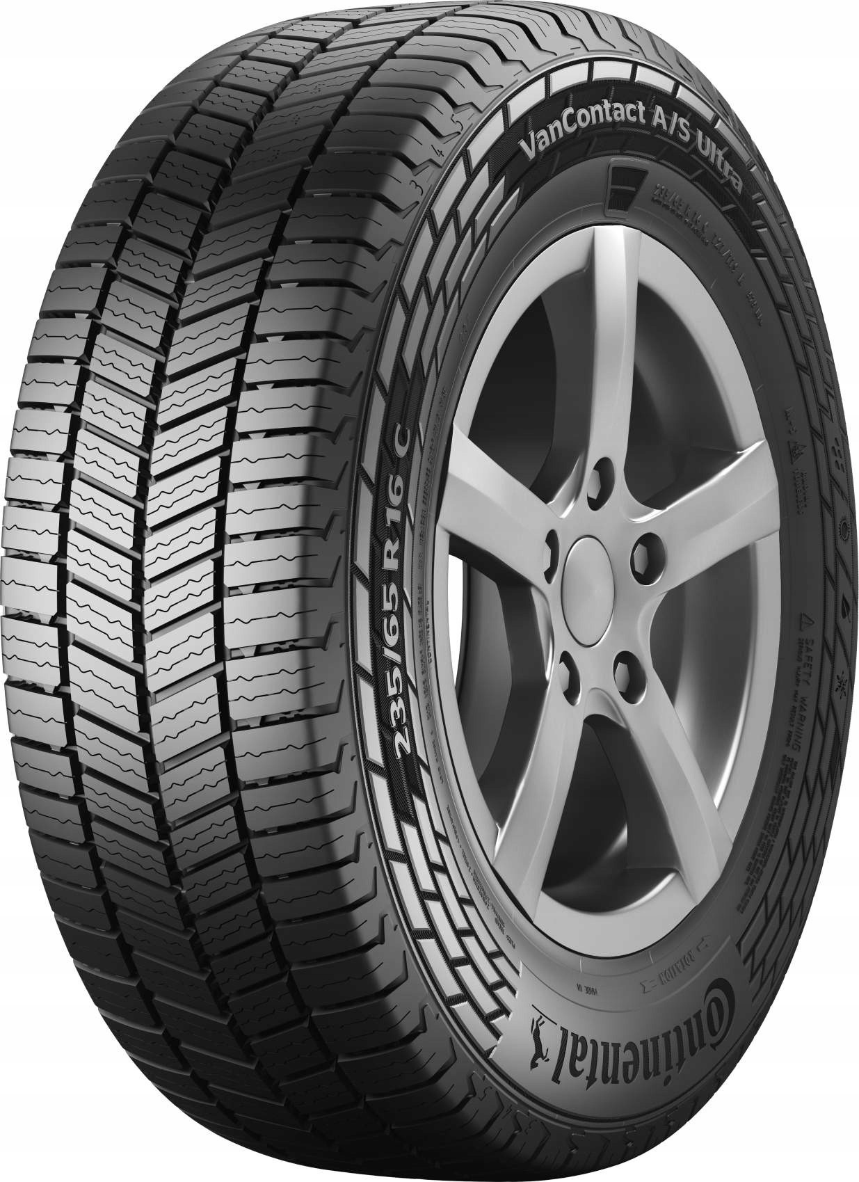 1x opona całoroczna 195/75R16C CONTINENTAL VANCONTACT A/S ULTRA 107/105 R