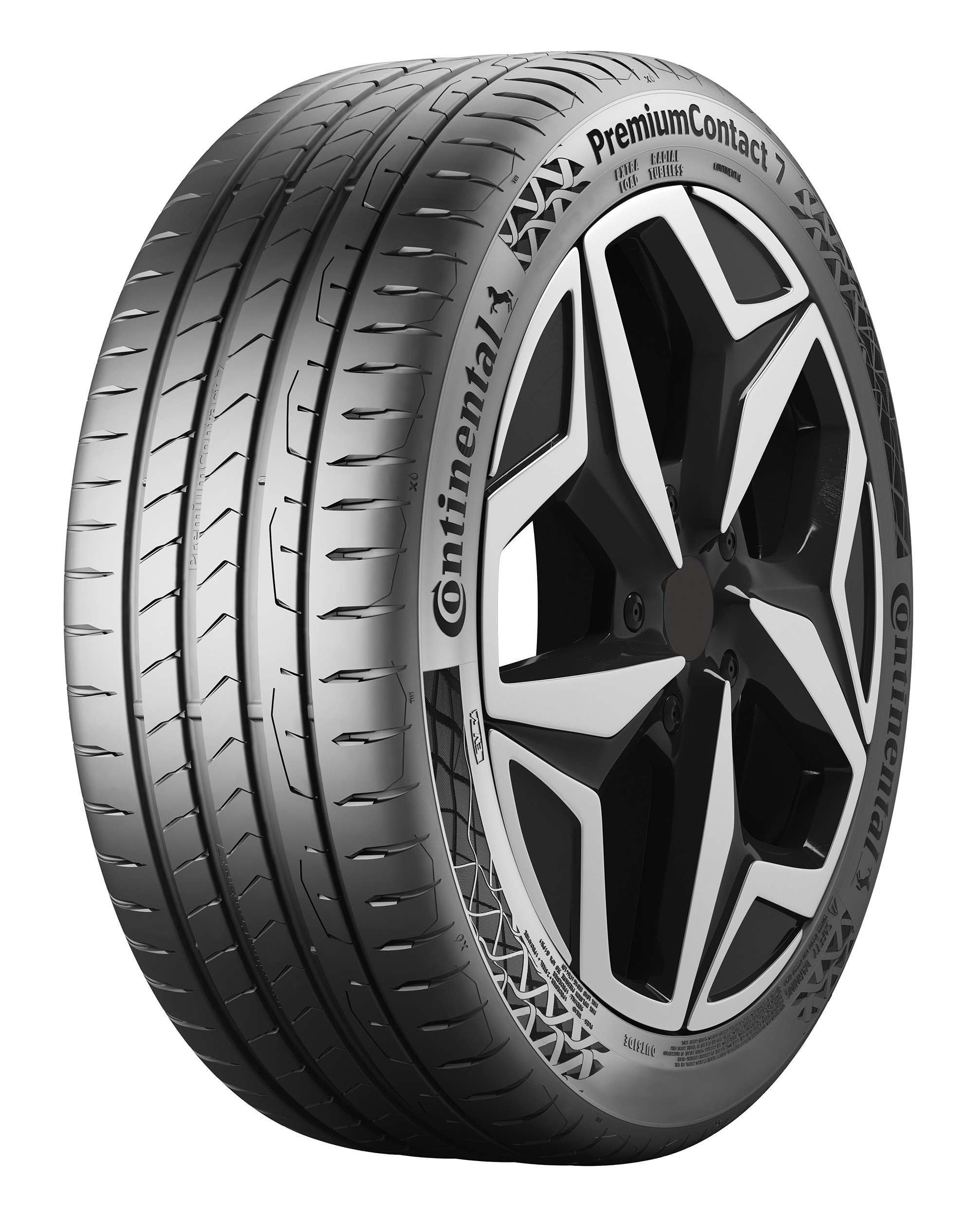 2x 225/45R17 CONTINENTAL PREMIUMCONTACT 7 91 Y