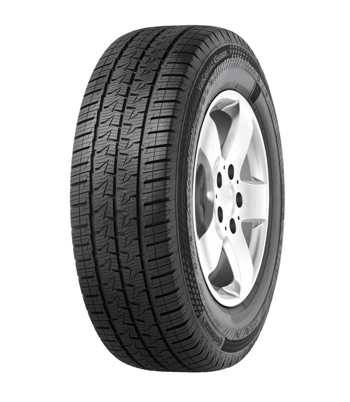 2x 225/75R16C CONTINENTAL VANCONTACT 4SEASON 121R