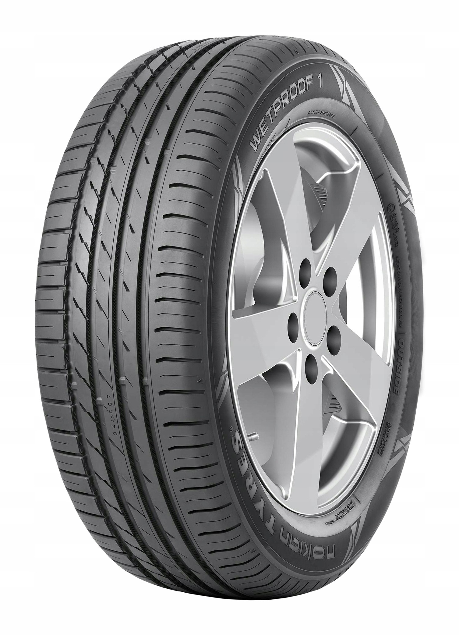 2x pneumatiky 205/55R16 NOKIAN WETPROOF 1 91 H