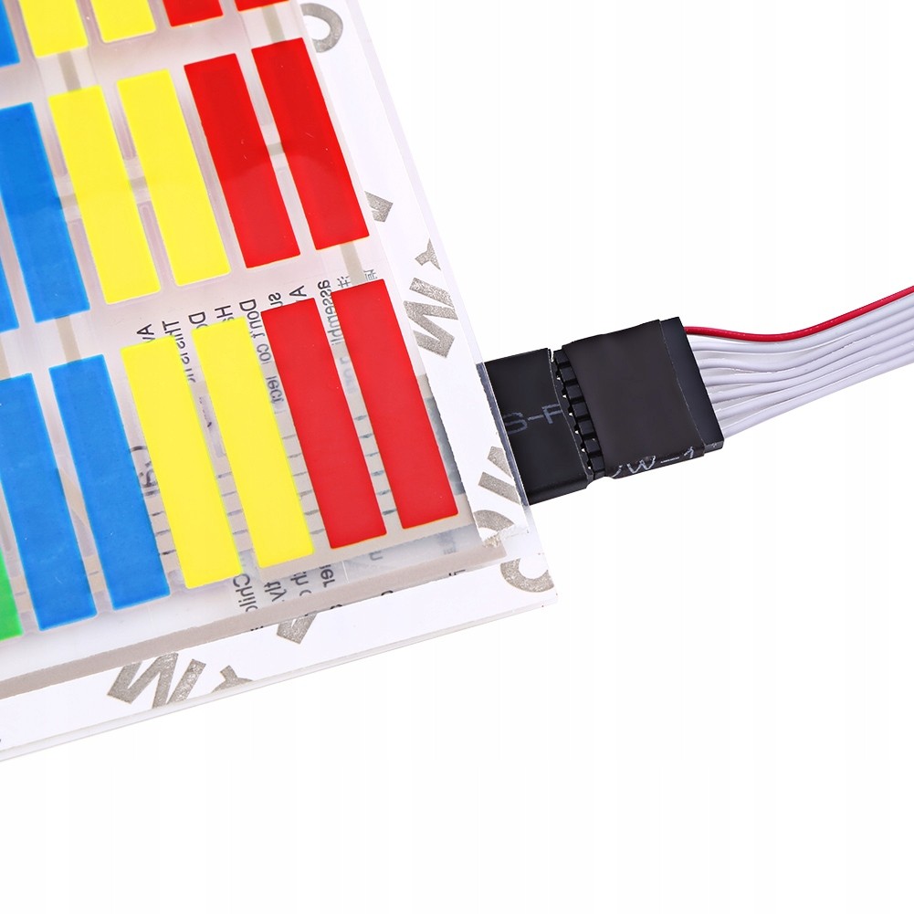 45x11cm nálepka na autá 12V LED hudobná lampa