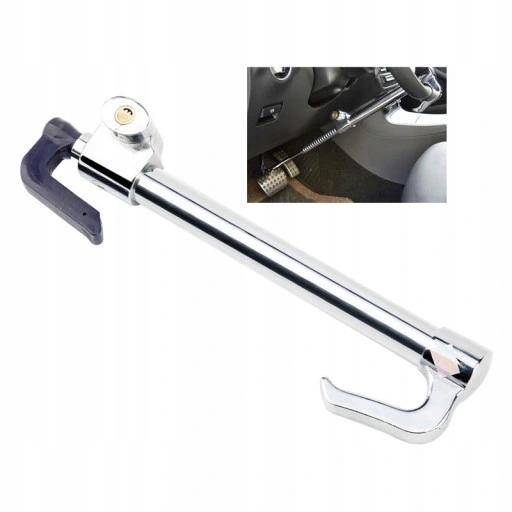 Zámok volantu - Mechanický zámok riadenia s hákovým pedálom