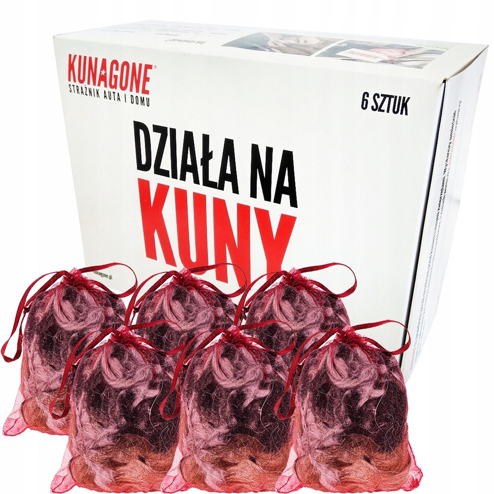 Odpudzovač hlodavcov do áut - 6 kusov