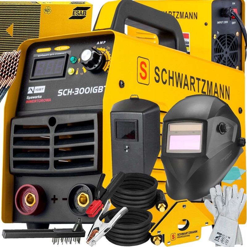 Invertor zvárač Schwarzmann Sch-300igbt 20-300 a