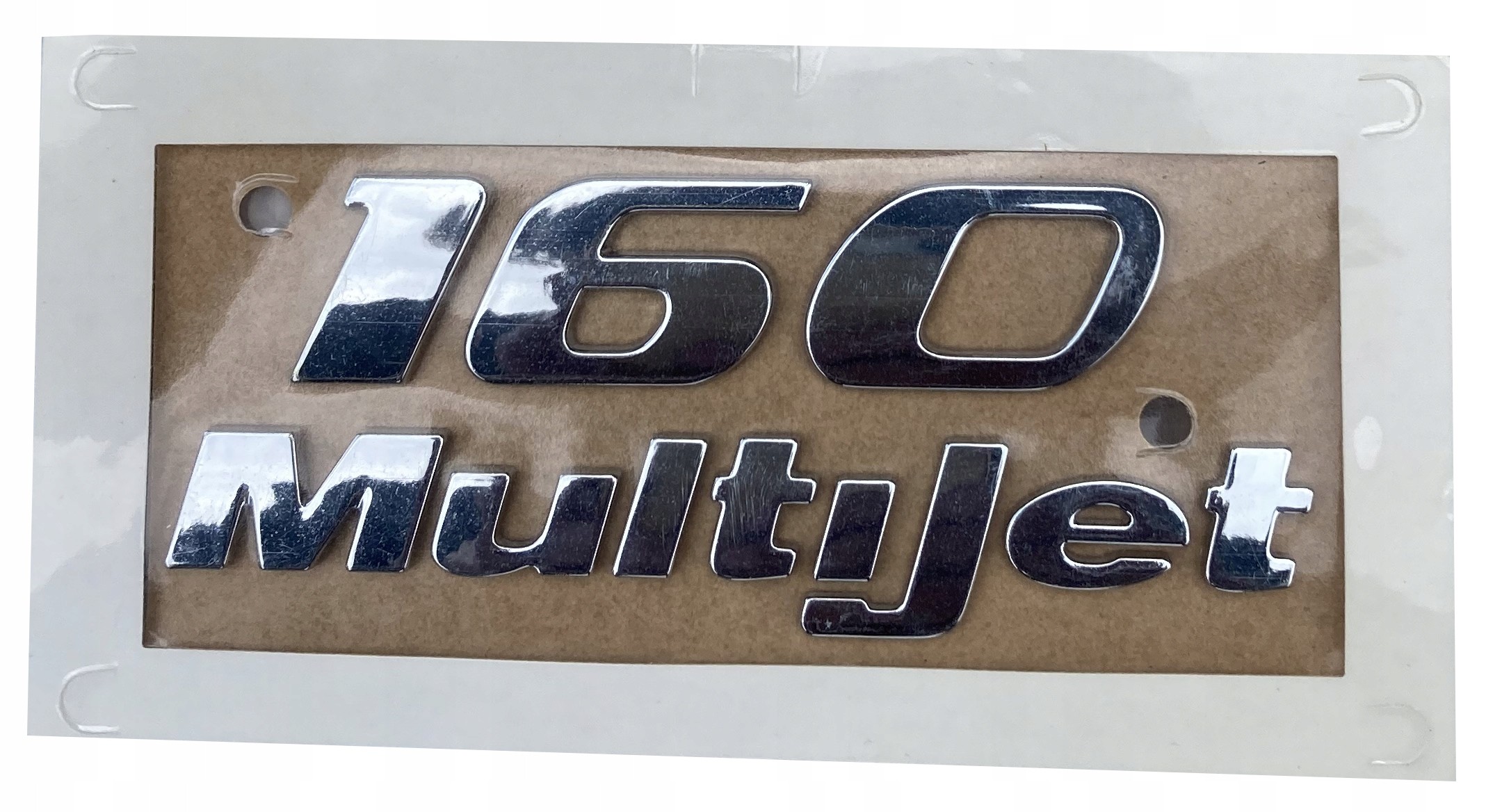 Emblème Fiat Original Inscription 160 Multijet Latéral Pour Ducato (2006-2014) - Réf. 1356395080 - 8