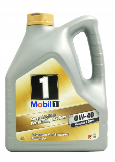 0W40 4/Mob Oil 0W-40 Mobil1 FS 4L