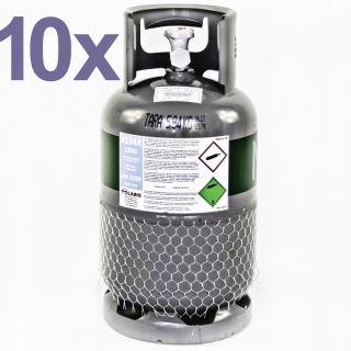 10x chladnička R134a 12 kg Gaz LegalN Polaro