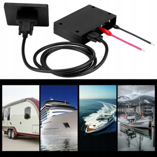 12V / 24V 6 Ovládací panel gangov s obrazovkou
