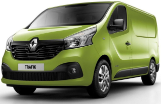 150 kg kmeňa Renault Trafic z roku 2015.