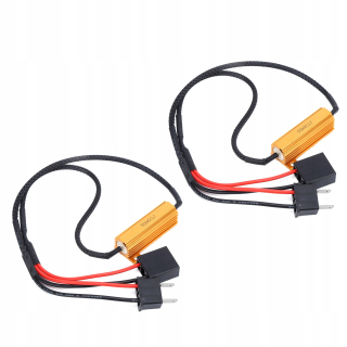 2 ks. LED dekodér H7 50 W 6OHM Flash Resistor