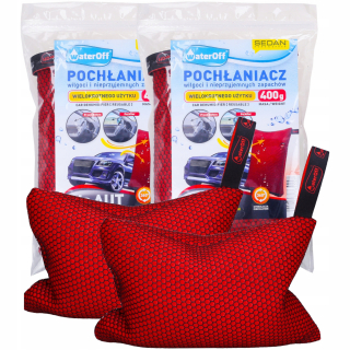 2 x absorbér vlhkosti pre auto - obnoviteľné 400 g