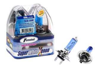 Žiarovky - 2 x biely xenón farenheit- H7 55 W +30% USA žiarovky