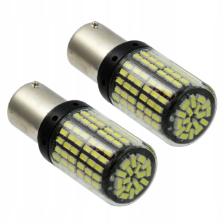 Žiarovky - 2x P21W 144led SMD 4014 BA15S CANBUS 1156 Reverz