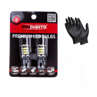 Žiarovky - 2x W16W 30 SMD LED Backbrushes Späť