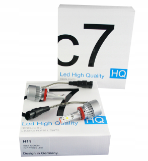 Žiarovky - 2x žiarovka H11 120W 12000 LM C7 LED COB CANBUS