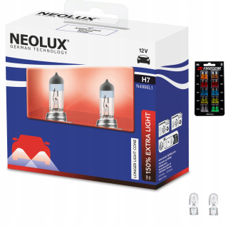 Žiarovky - Bulb H7 12V/55 W +30% Philips Vision Kpl 2 ks.