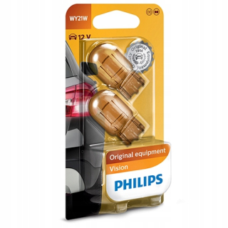 Žiarovky - 2x Philips žiarovky WS21W WX16D 12V Vision +30%