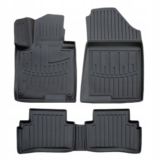 Gumové rohože do auta - 3D gumové rohože pre Kia Sorento 1 BL 2002-2009