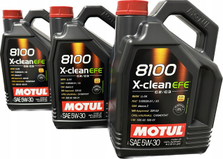 3x Motul 5W30 4L.