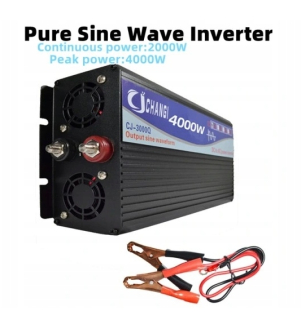 Invertor do auta 4000W 12V 220V Pure Sine Wave Inverter