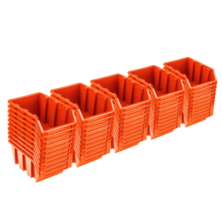 Box, organizér - 50X Magazine kontajnerov Kuwteta NP10 KTR23 Orange