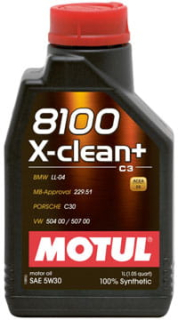 5W30 Motul X-Clean+ 1L C3 motorový olej