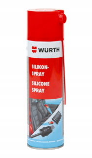 6x Silikónový sprej Wurth 500 ml pre tesnenia
