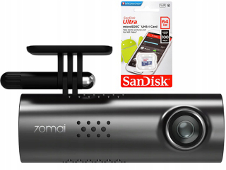 70MAI 1S CAMER CAMERADRODER + 64 GB