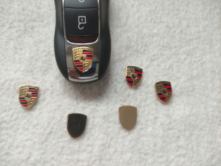 7pp959753eh Elbmemat logo Porsche Key