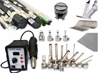 Plastový zvárač s technet TE858d/0,6/d15/ale