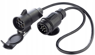 Zásuvka pre prívesný vozík - Príves adaptéra Adapter 13/7 PIN kábel