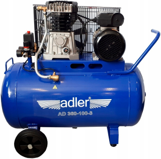 Kompresor - Ropný kompresor adler ad 360-100-3 100 l 10 bar