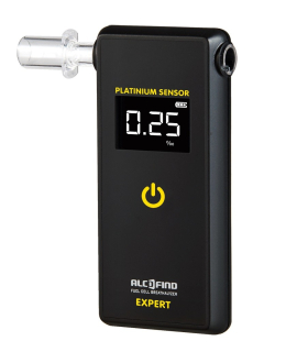Alco -Find Breathalyzer Alcind Expert Platinum Sensor Kalibrácia