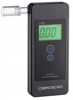 Elektrochemický dychový dych BACSCAN F-60 s krytom