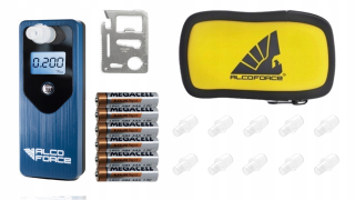 EVO Electrochemical Breathalyzer + Kalibrácia + náustky