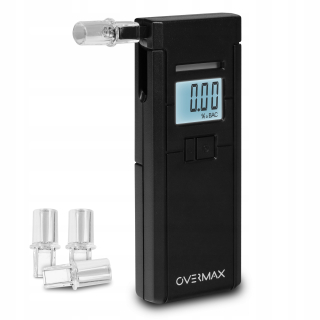OVERMAX AD-05 ELEKTROCHEMICKÝ alkohol tester + KALIBRÁCIA