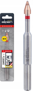 Vrtak, vrtáky - Alpen C Protector 10 mm vŕtačka pre kamenné dlaždice