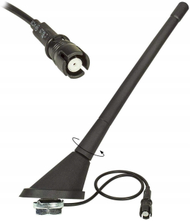Raku-2 16cm VW Golf 4 Passat Skod Anténa
