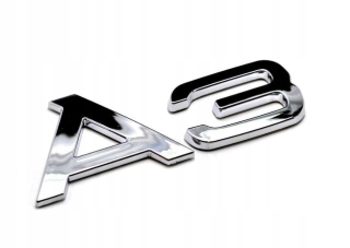 Audi A3 EMBLEM SPRAVA PROCEP NOVINKA NOVINKA