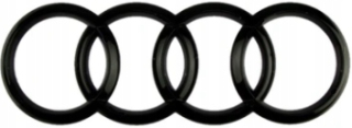 Audi Colic Front A4 A6 Logo Black Mat