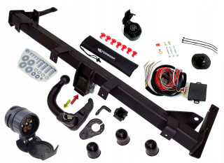Vlečný háčik+modul13pin VW Caddy 2004-20