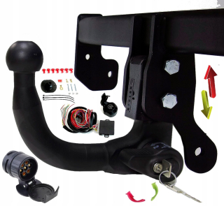 HAK+modul13pin7p Modul Honda CR-V 3 III+RE+USA
