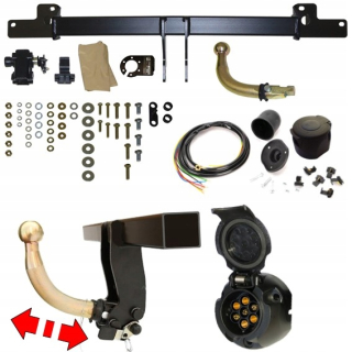 Hok + Bodk 7pin Body pre VW Caddy 1995-2004